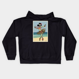 Hula zombie Kids Hoodie